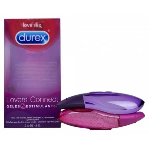 Durex Lovers Connect: Efeito Calor para Ela Efeito Fresco para Ele - Lubrificant