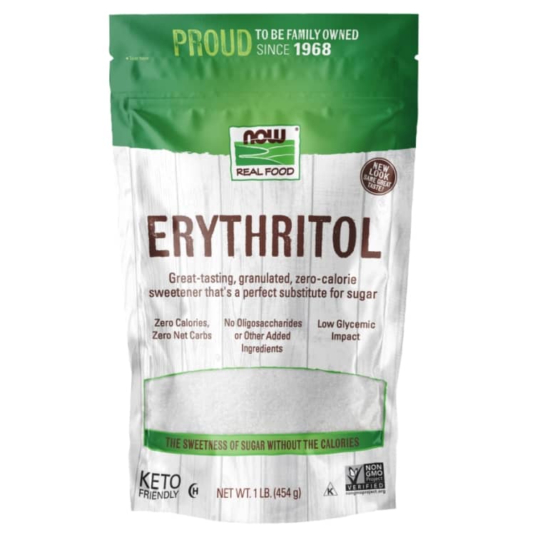 NOW® Real Food Erythritol - A doçura do açúcar sem as calorias

A vida fica ma