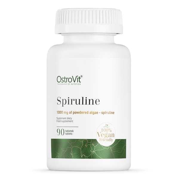 Spirulina Ostrovit– Com muitos nutrientes valiosos para melhorar a resistência