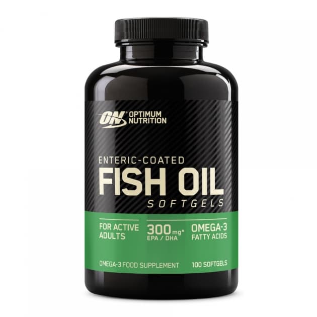 Optimum Nutrition® Enteric-Coated Fish Oil - Coração e articulações saudáveis