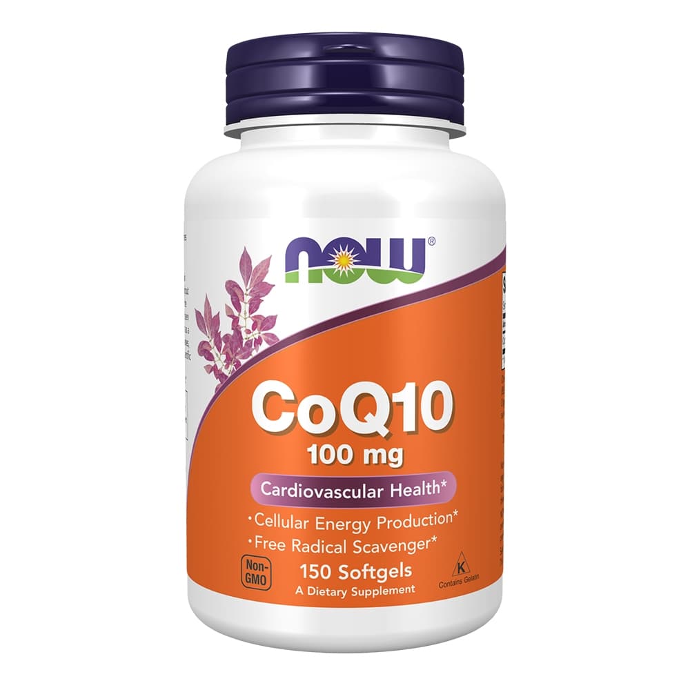 NOW® Foods CoQ10 100mg - Saúde cardiovascular

A Coenzima Q10 (CoQ10) é um com