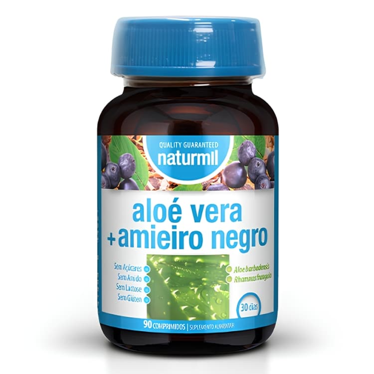 Naturmil Aloé Vera + Amieiro Negro - Para um bom funcionamento intestinal
Sup
