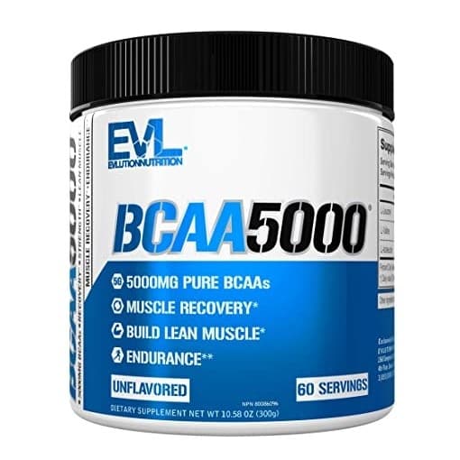 EVL Nutrition BCAA 5000 - Aminoácidos essenciais
BCAA 5000 combina aminoácido