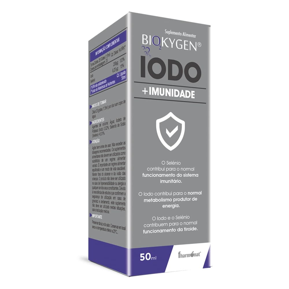Biokygen® Iodo + Imunidade - Para o bom funcionamento do sistema imunitário

B