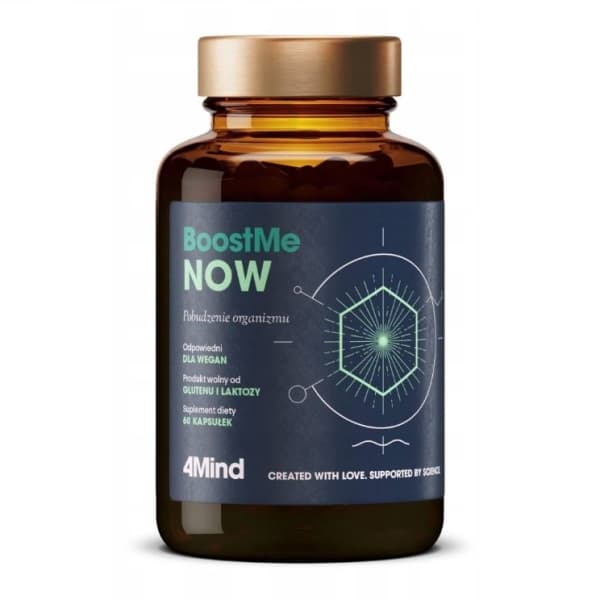4Mind BoostMe NOW - Estimulação do corpo

O suplemento dietético BoostMe NOW c