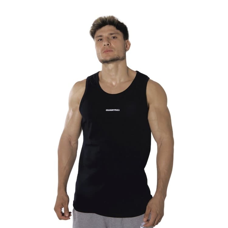 Quamtrax T-Shirt Elemental - T-shirt básica de alças que todo o atleta precisa