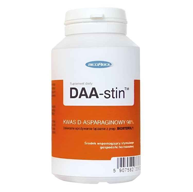 Megabol® DAA-Stin - Anabolismo muscular máximo

O ácido D-aspártico (DAA) é a