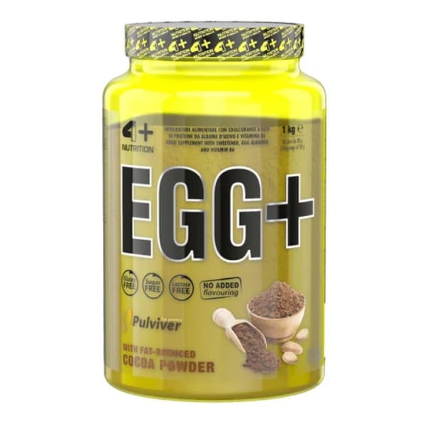 EGG+ 4+ Nutrition - Proteína de clara de ovo

EGG+ contém proteínas de clara d