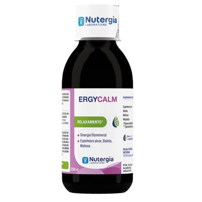 Nutergia ERGYCALM - Relaxamento
ERGYCALM combina espinheiro alvar, balota, m