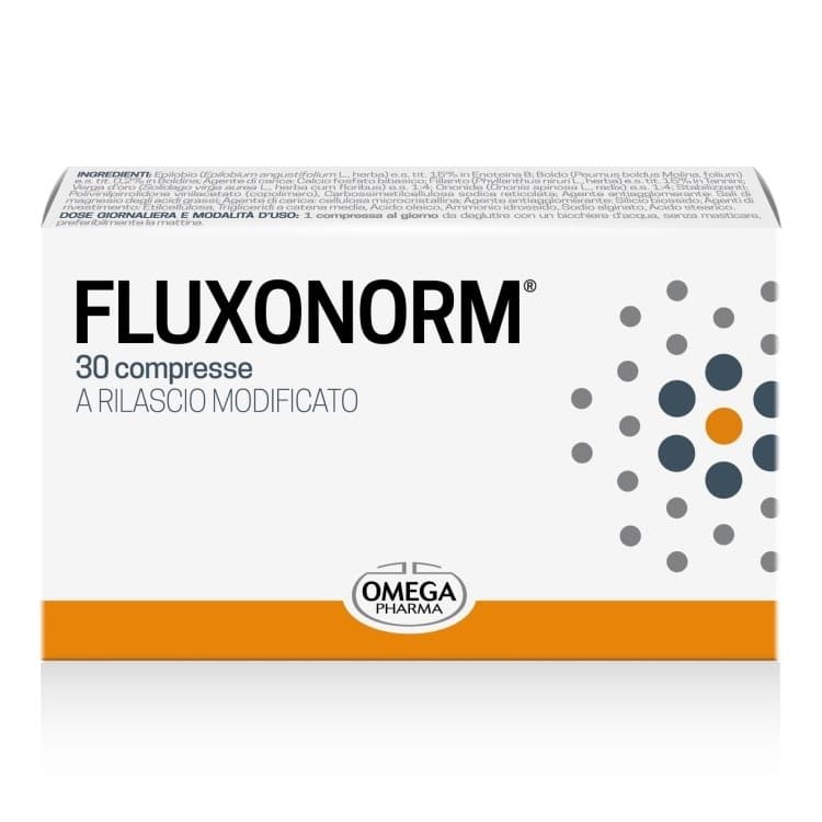 Omega Pharma Fluxonorm® - Promove o correto funcionamento do sistema urinário