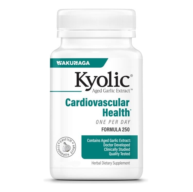 Kyolic® Formula 250 Cardiovascular Health - Saúde geral do coração

O Extrato