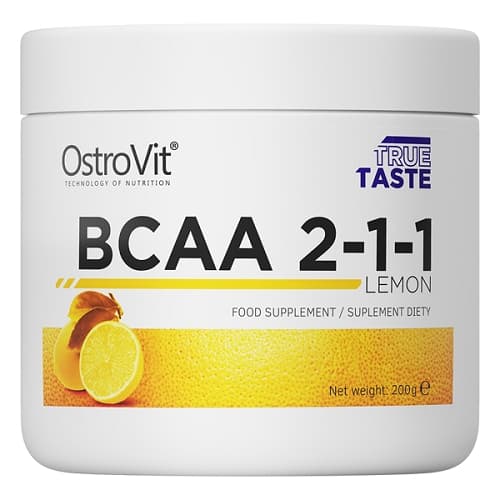 BCAA 2-1-1 da Ostrovit® - Essenciais no processo de construção muscular! 

O B