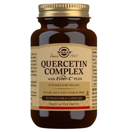 Quercitin Complex 50 cápsulas - Suplemento com atividade anti-inflamatória eleva