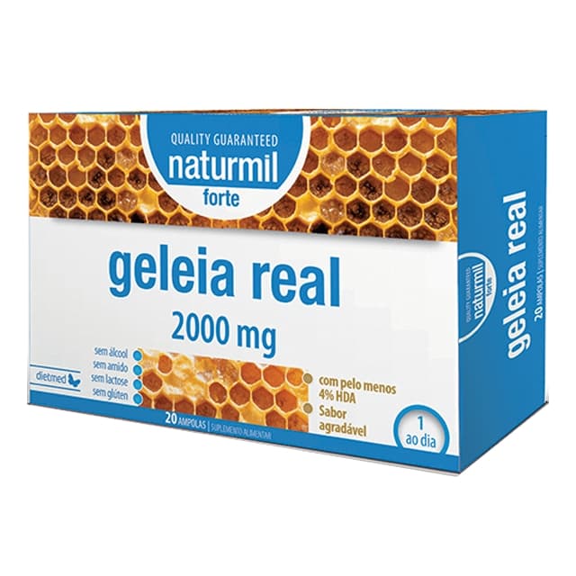 Naturmil Geleia Real - Reforço das defesas naturais

A Geleia Real é um suplem