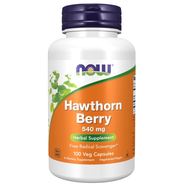 NOW® Foods Hawthorn Berry - Suplemento de ervas
As bagas de espinheiro têm um