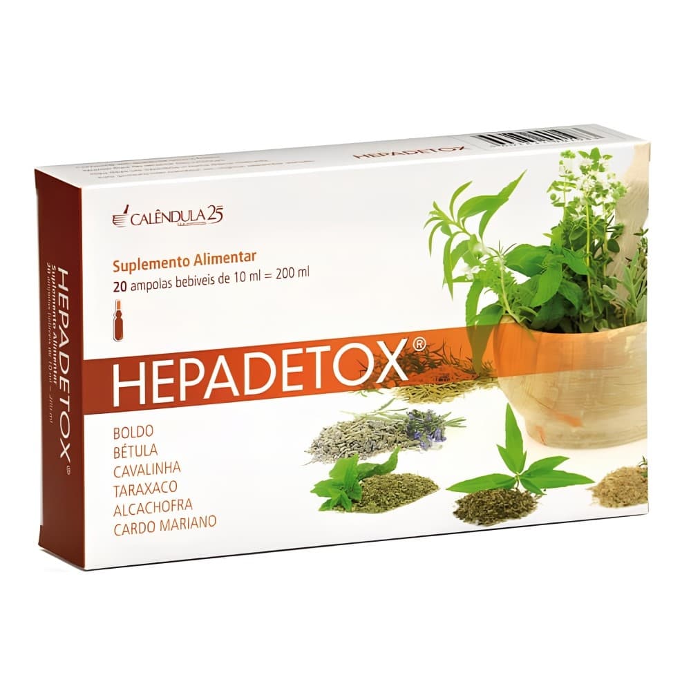 Calêndula Hepadetox - Ajude a proteger o seu fígado

Hepadetox é um suplemento