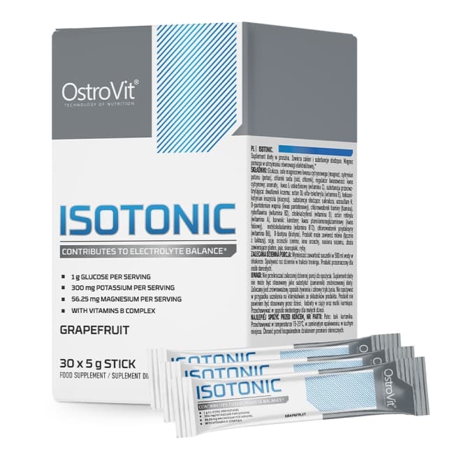 OstroVit® Isotonic - Suporte para pessoas fisicamente ativas
OstroVit® Isoton