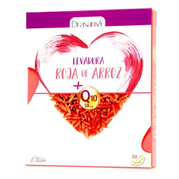 Drasanvi Levadura Roja de Arroz + Q10 - Controle do colesterol
O arroz vermel