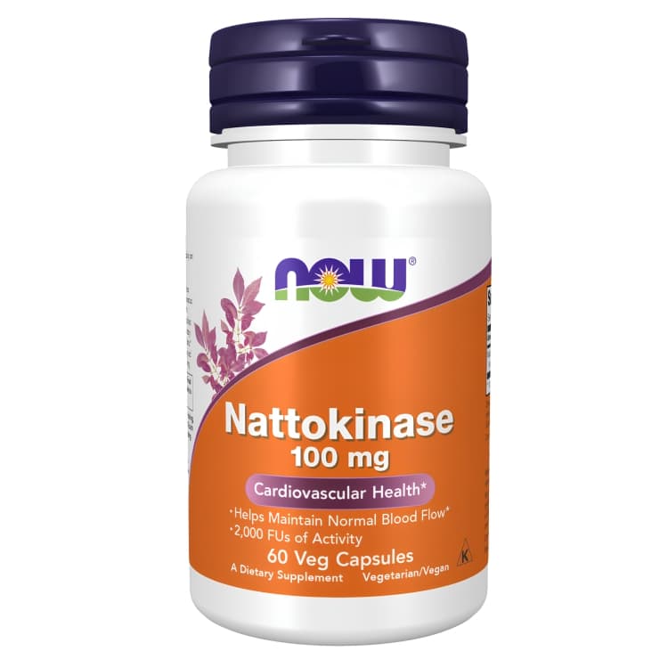 NOW® Foods Nattokinase - Saúde cardiovascular

A nattoquinase é uma enzima iso