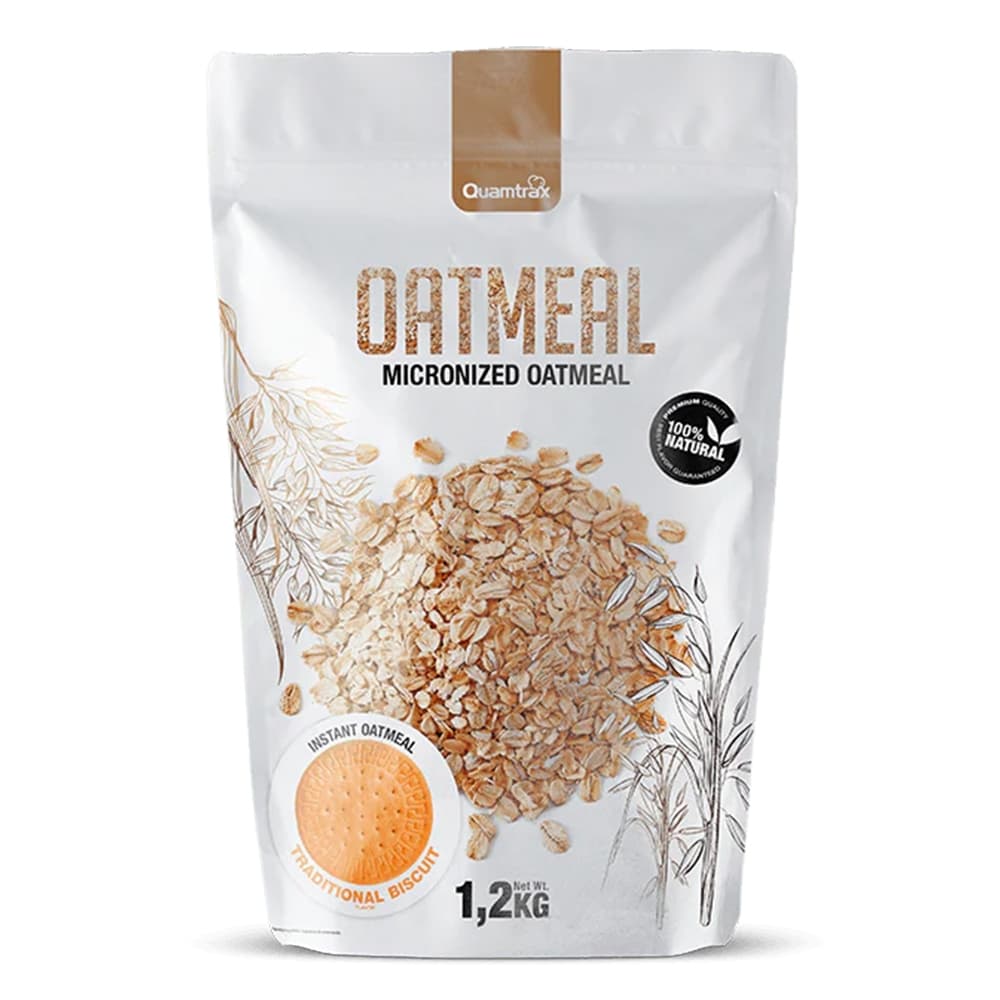 Quamtrax Oatmeal - Farinha de aveia instantânea micronizada

Farinha de aveia