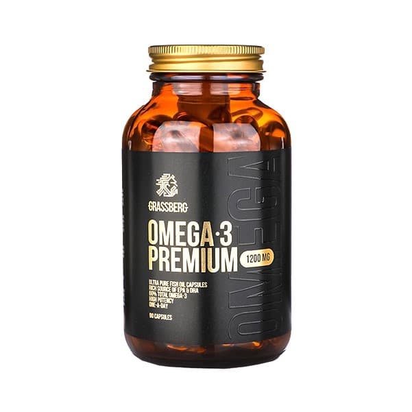 Grassberg Omega-3 Premium - Promove a saúde do sistema cardiovascular
Omega-3