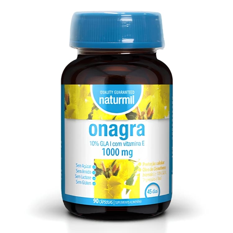 Naturmil Onagra 1000mg - Para distúrbios femininos
A Onagra é uma planta rica