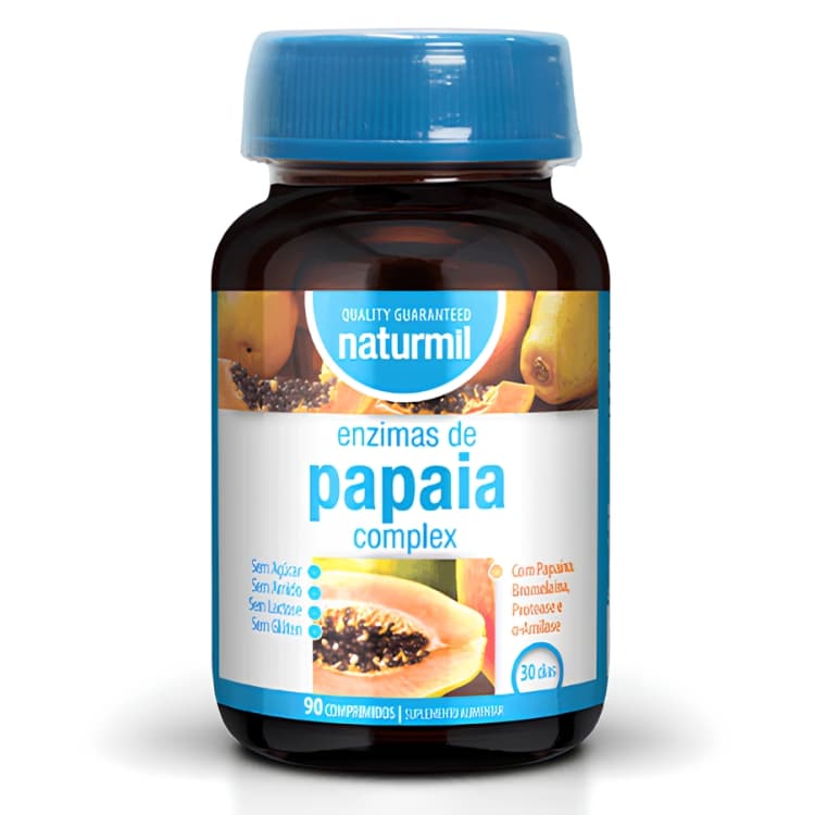 Naturmil Enzimas de Papaia Complex - Ideal para desconfortos digestivos

A pap