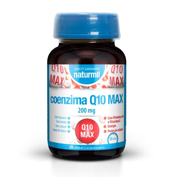 Naturmil Coenzima Q10 MAX - Aumenta os níveis de energia

Coenzima Q10 MAX é u