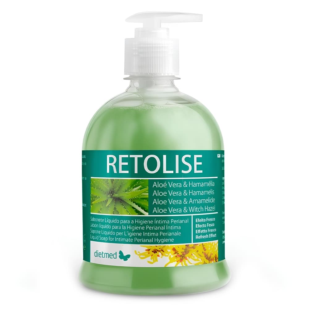 Dietmed Retolise - Sabonete líquido para higiene íntima perianal

Retolise é u