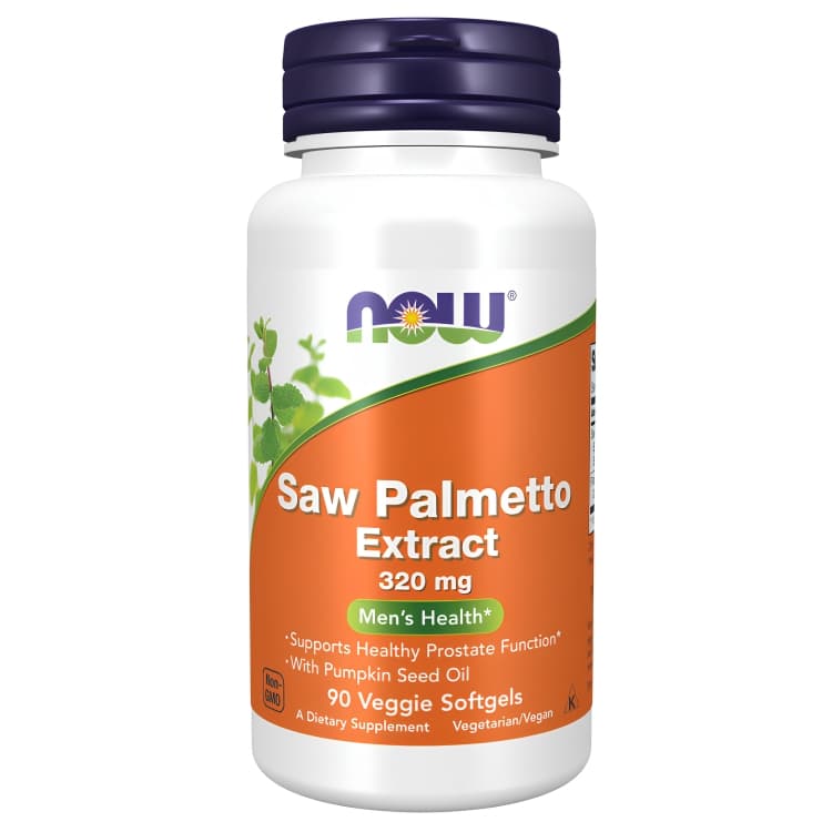 NOW® Foods Saw Palmetto Extract - Saúde masculina
Saw Palmetto é uma planta c