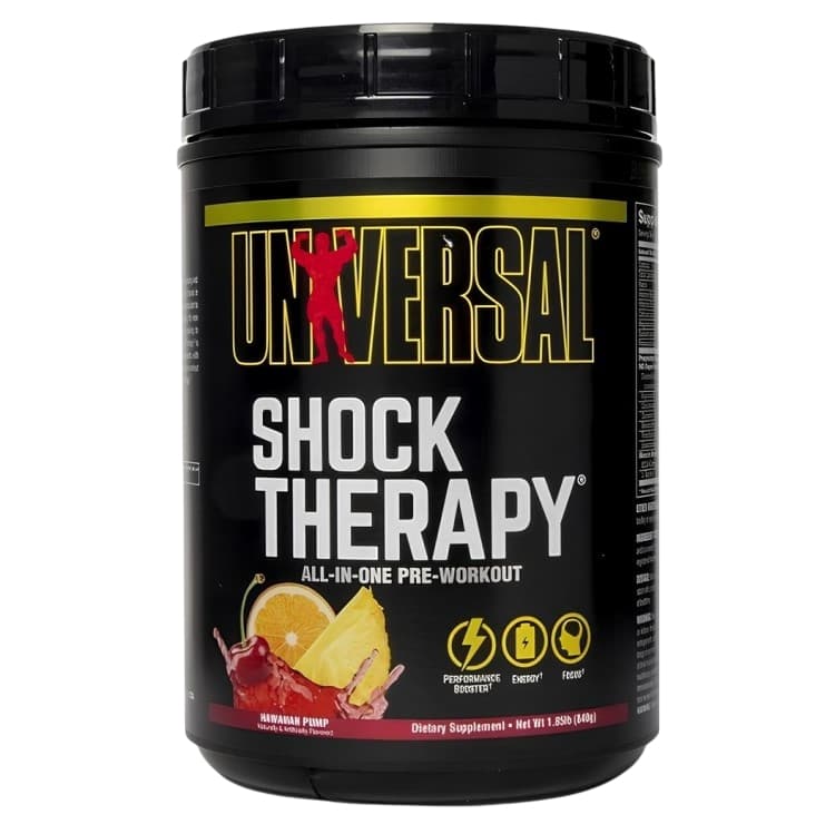 Universal® Shock Therapy® - Pré-treino volumizador de óxido nítrico

Shock The
