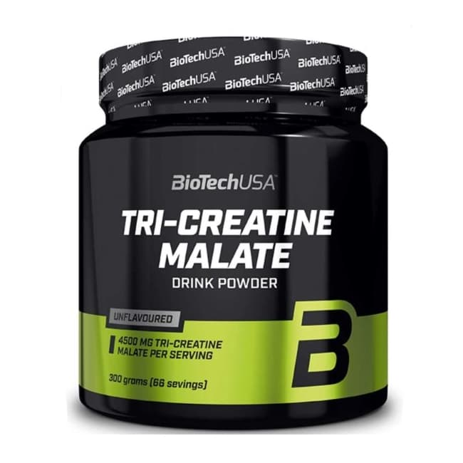 BioTech® Tri-Creatine Malate - Creatina suplementada com ácido málico
O malat