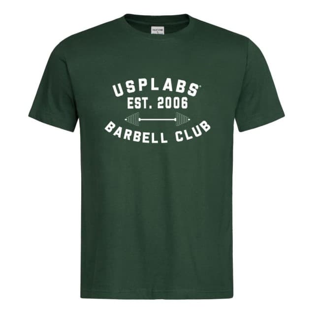 T-shirt USP Barbell Club Green - Confortável

Vais sentir-te confortável tanto