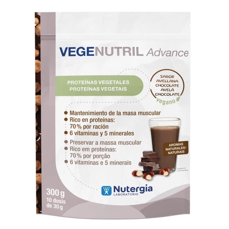 Nutergia VEGENUTRIL Advance - Proteínas vegetais

VEGENUTRIL Advance é uma pre