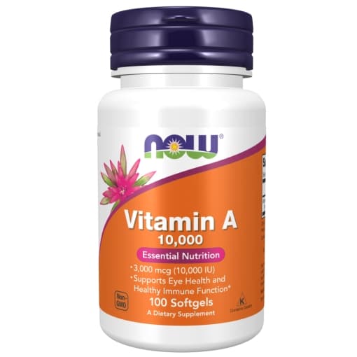 NOW® Foods Vitamin A 10000 - Nutrição essencial

A Vitamina A é essencial para