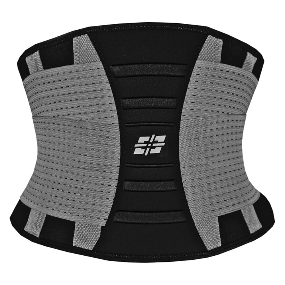 Power System Waist Shaper Grey - Cinta de emagrecimento e modelagem de lombar fe