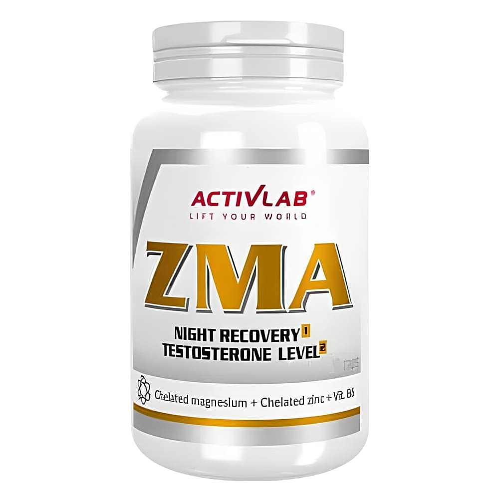 ZMA Activlab® - Zinco, Magnésio e Vitamina B6
ZMA é um produto que compreende