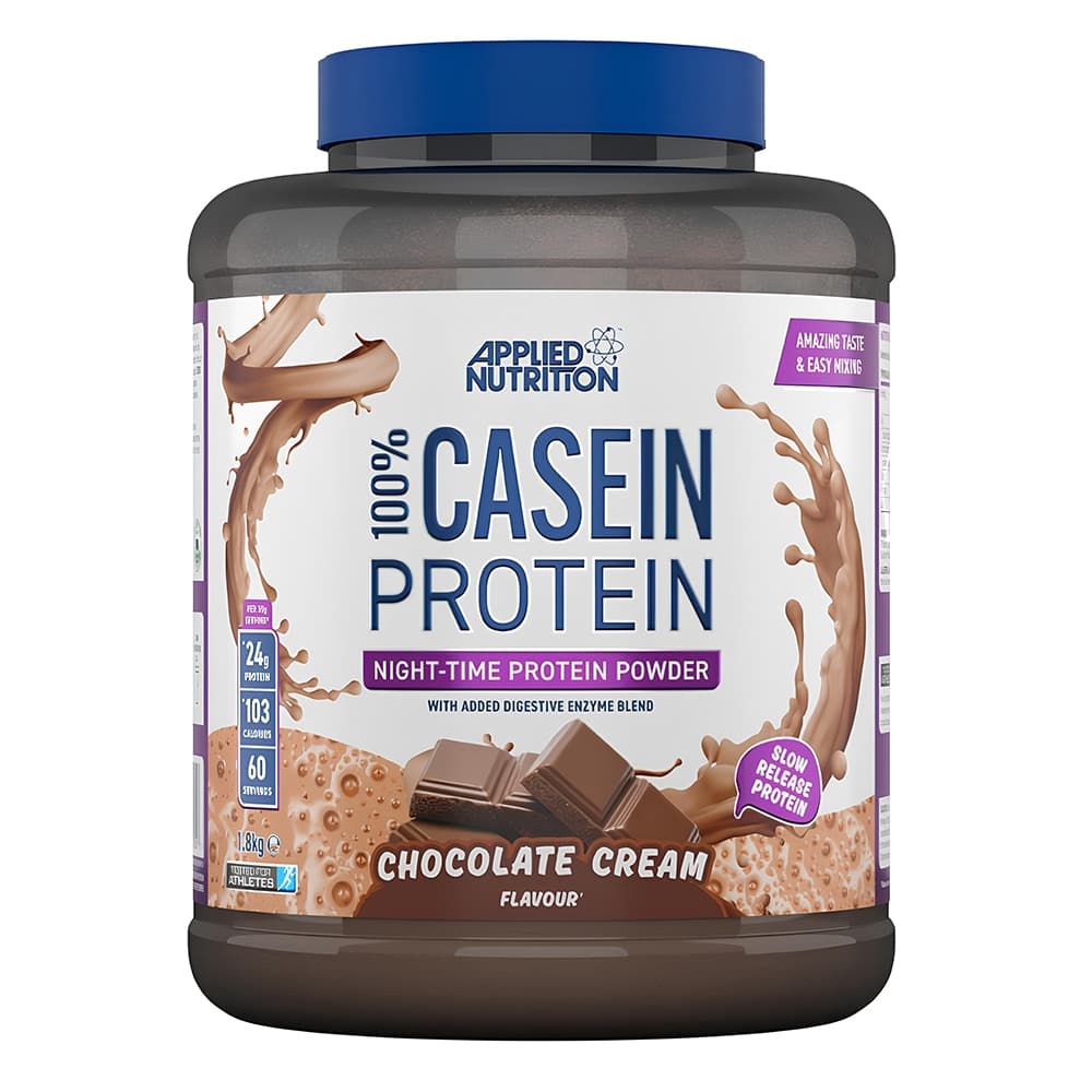 Caseína 100% - Proteína de libertação lenta com adição de enzima digestiva
A