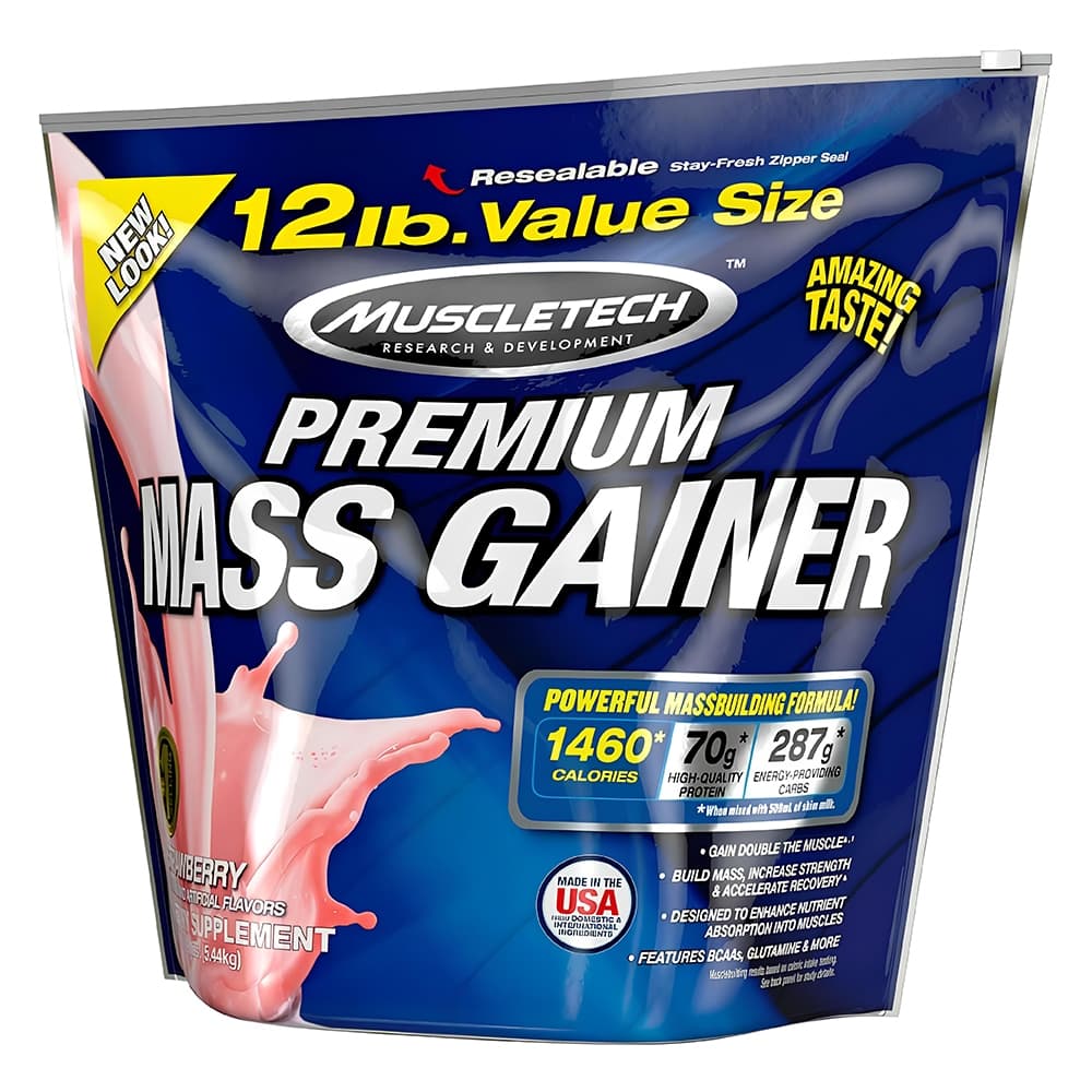 100% Premium Mass Gainer - Poderosa Fórmula Para Aumento de Massa! 1.270 Caloria
