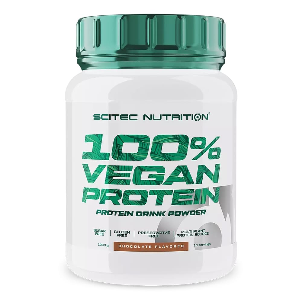 100% Vegan Protein da Scitec Nutrition - Mistura proteica à base de plantas
S