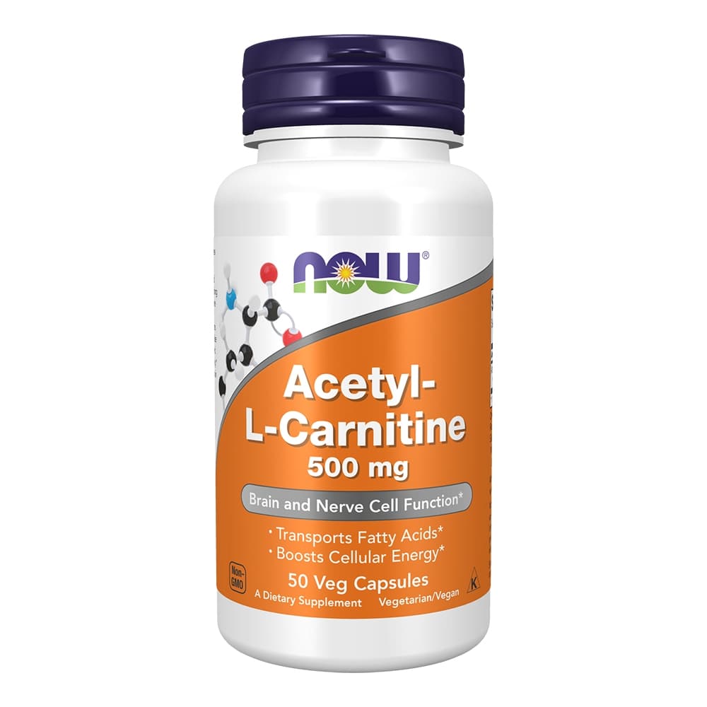 Acetyl L-Carnitine 500mg - Normalize a função cerebral e as células nervosas