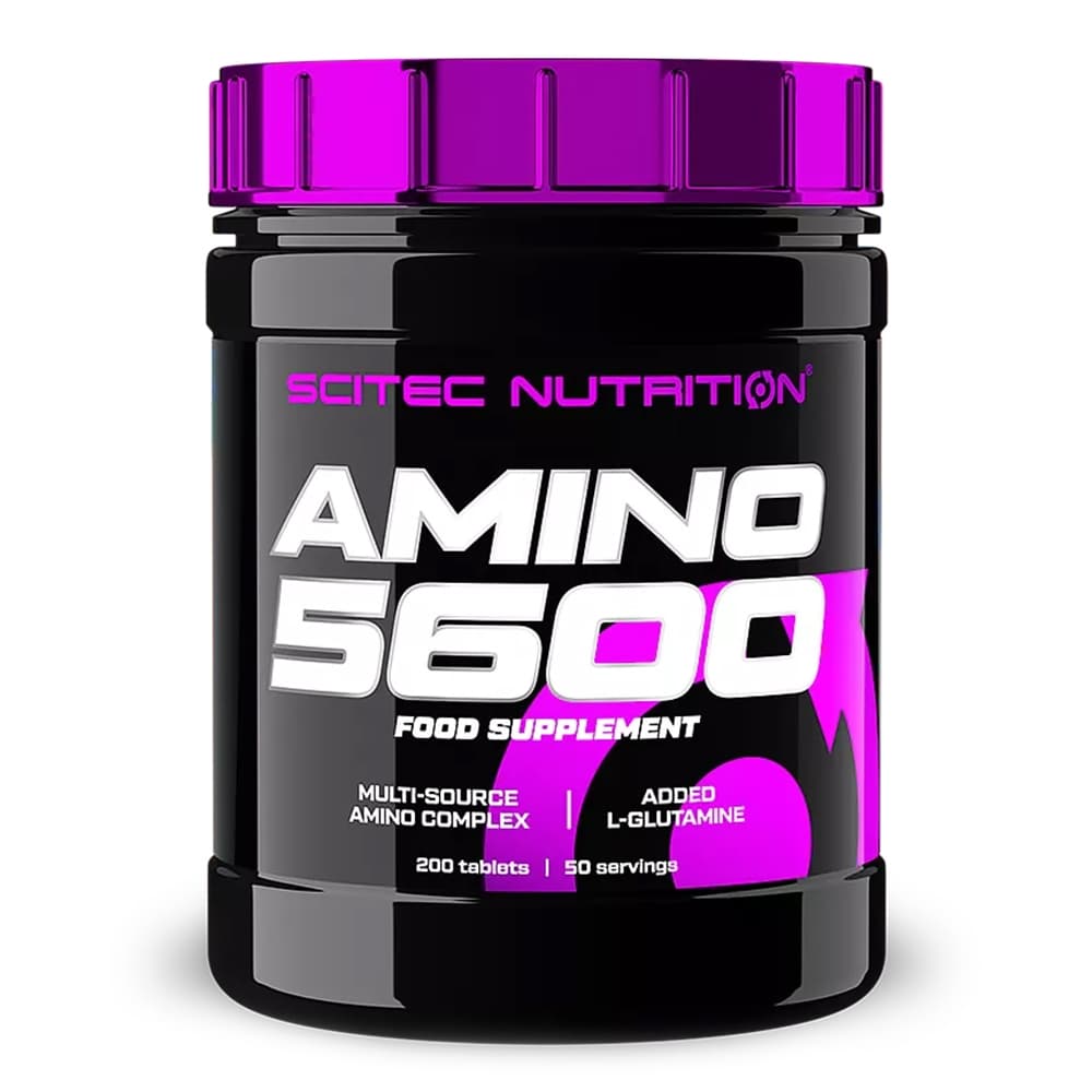 Amino 5600 Scitec Nutrition® - Fórmula Essencial, de Aminoácidos da Cadeia Ramif