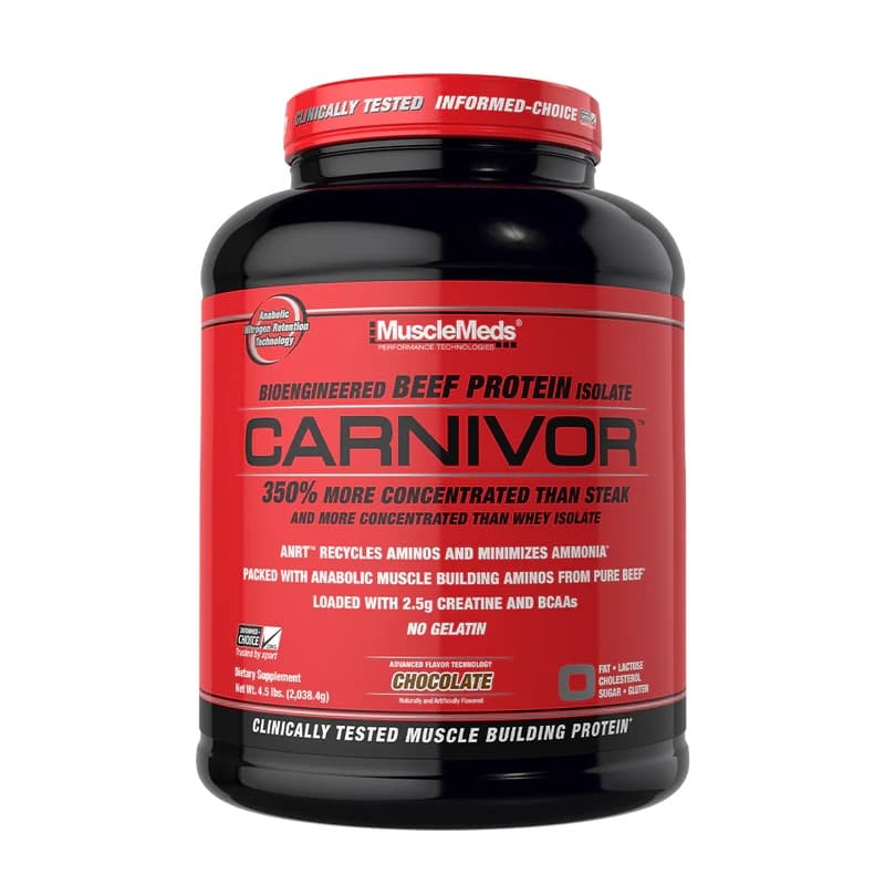 MuscleMeds Carnivor - Isolado de Proteína de Carne Bioalterado! Mais Concentrado