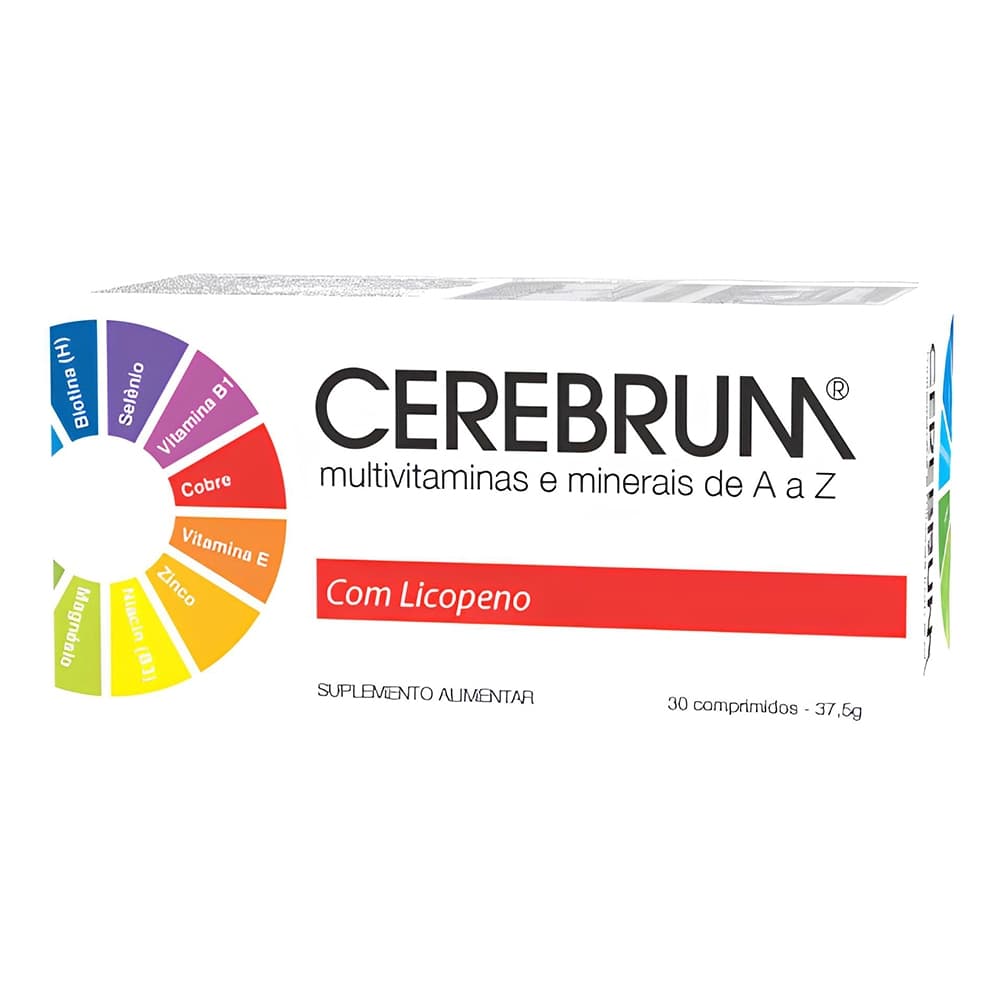 Natiris CEREBRUM Multivitaminas e Minerais - Multivitaminas & minerais de A a Z