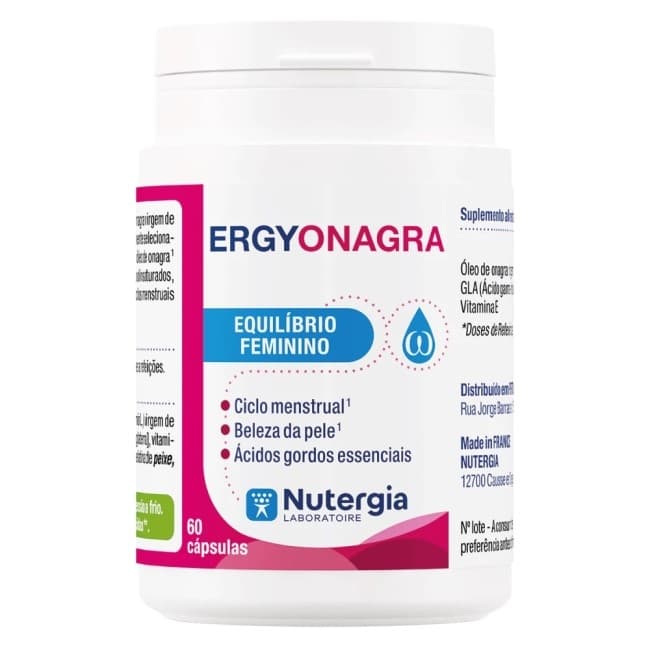 Nutergia ERGYONAGRA - Equilíbrio feminino
ERGYONAGRA é feito a partir de óleo