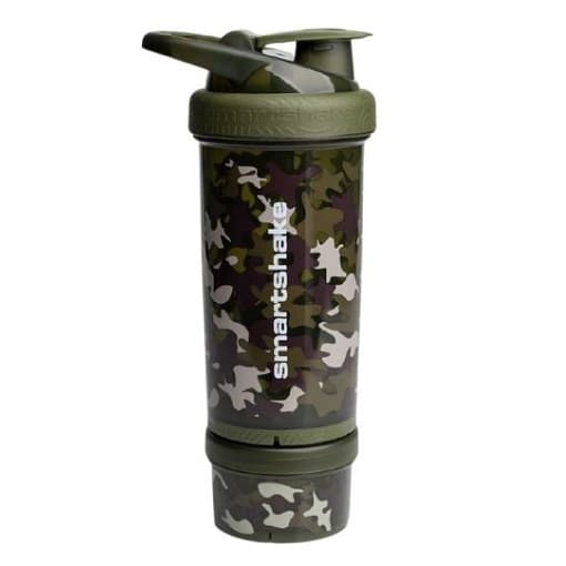 Revive Camo Green - Shaker 750ml verde camuflado
Com os recursos do agitador