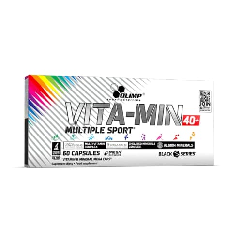 Vita-Min 40+ Multiple Sport - Vitaminas e Minerais para pessoas com +40 anos