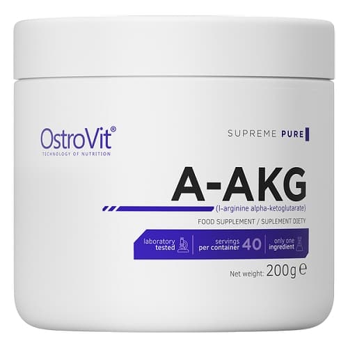 A-AKG Supreme Pure da Ostrovit® - Aumenta a força muscular!
A-AKG Supreme P