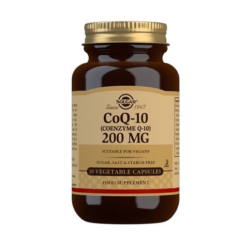 CoQ-10 da Solgar® - Fornece coenzima Q-10 (Ubiquinona)
CoQ-10 da Solgar® é um