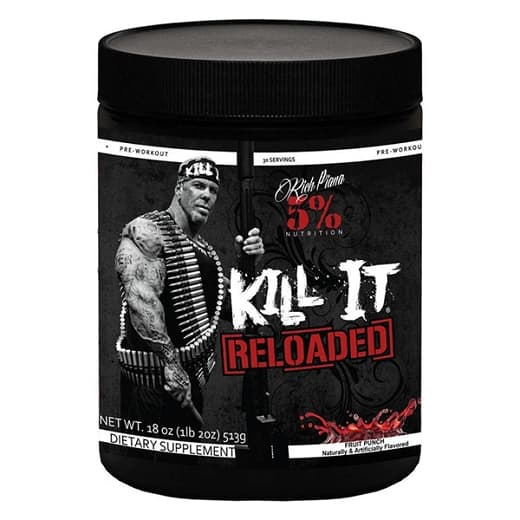 Kill It de Rich Piana 5% - Energia e concentração para os treinos mais difíceis!